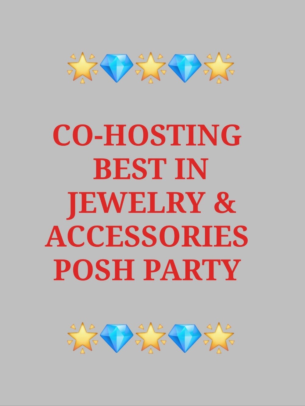Co-hosting "Best in Jewelry & Accessories Posh Party" Tuesday July 7, 2026 - Picture 1 of 2